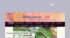 Desktop Screenshot of beingwoman.com.au